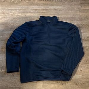 Under Armour Men's Dark Blue Quarter-Zip Jacket
